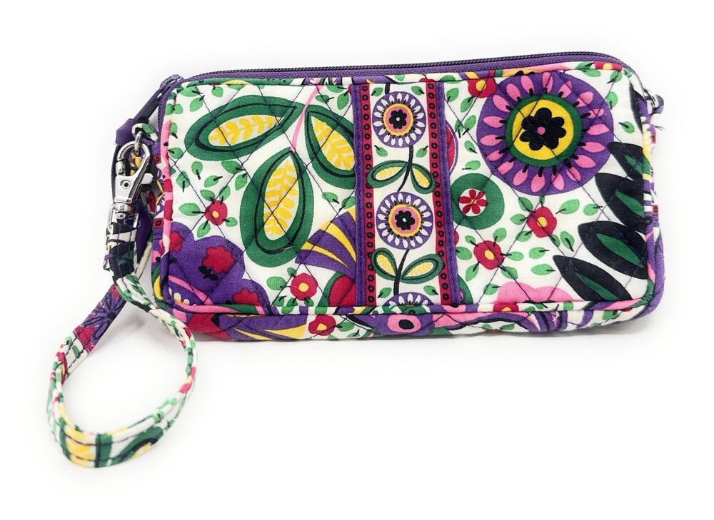 VERA BRADLEY Viva La Vera Carry It All Wristlet Wallet NWOT